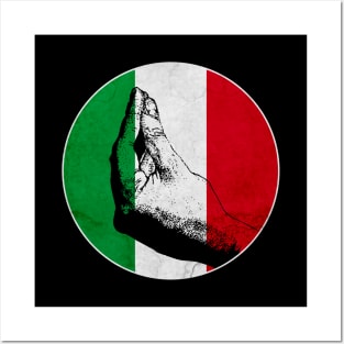 Italian Hand Gesture Posters and Art